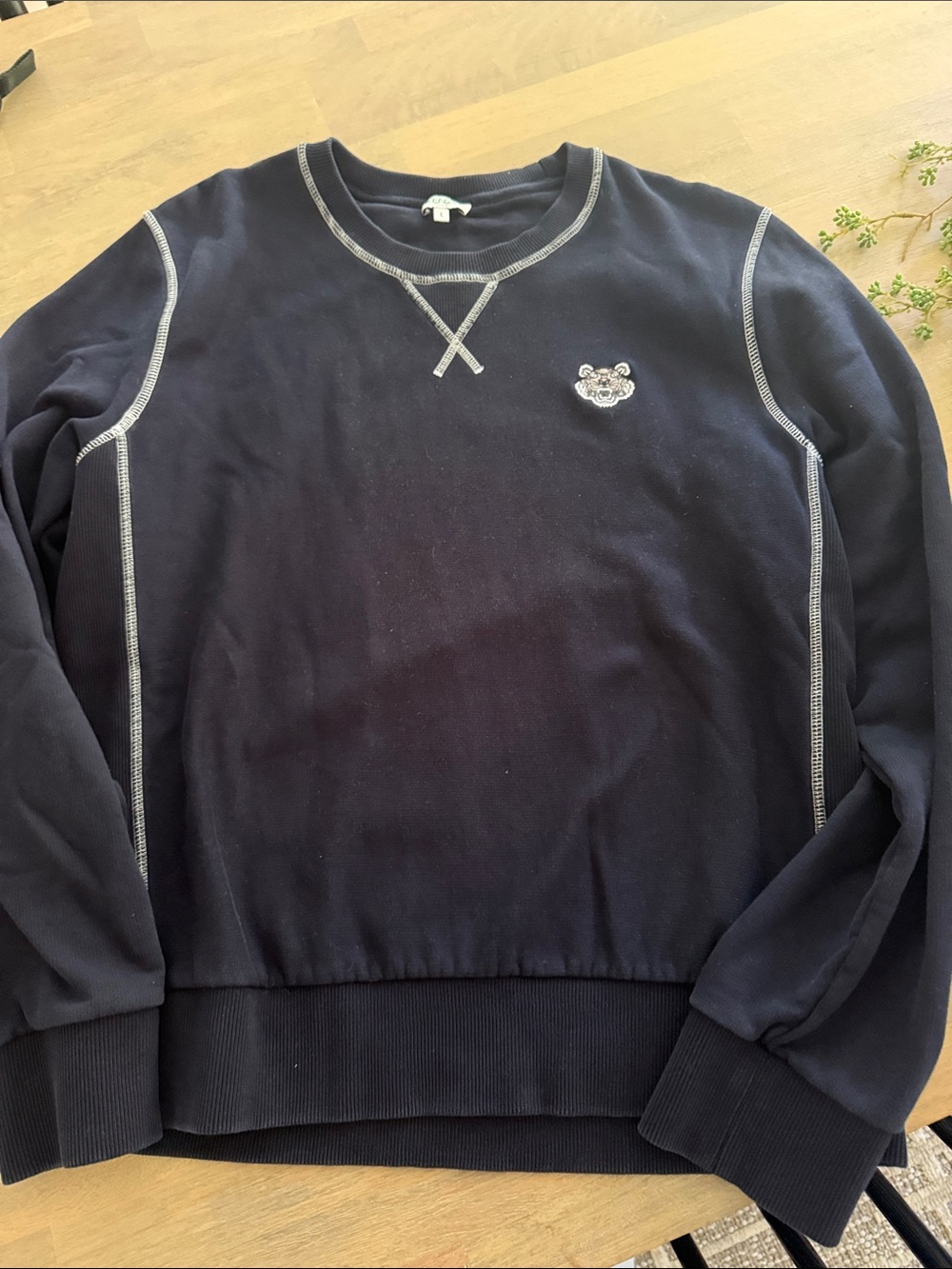 Kenzo Navy Crewneck Sweatshirt
